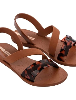 Ipanema boty dámské sandály Vibrant Sandal Fem fashionable comfortable brown dámské