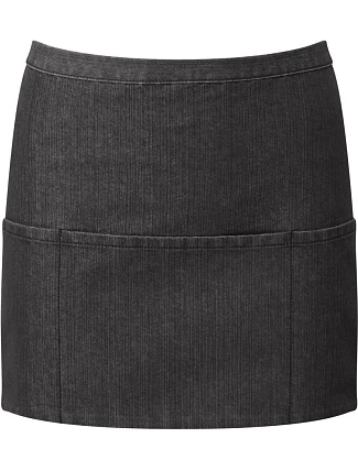 Premier PR 155 Krátká zástěra do pasu s kapsou "Colours" 39.0155 black denim