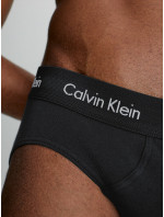 Pánské slipy 3 Pack Briefs Cotton Stretch 0000U2661GXWB černá - Calvin Klein