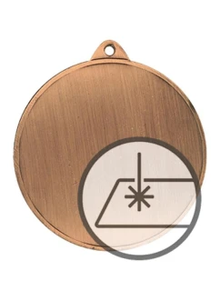 Medaile s rytinou na laminátu
