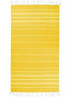 The One Towelling Hamam Sultan Hamam ručník "Sultan" 48.1019 yellow/white The One Towelling Hamam Sultan Hamam ručník "Sultan" 48.1019 yellow/white