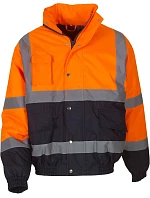 Yoko HVP 218 Hi-Vis Bomber Bunda 79.P218 hi vis orange/navy
