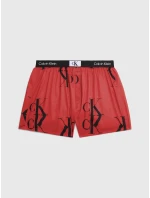 Pánské trenýrky 000NB3411A GNP červené s potiskem - Calvin Klein Pánské trenýrky 000NB3411A GNP červené s potiskem - Calvin Klein