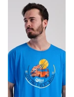 Pánská noční košile s krátkým rukávem Adventure Pánská noční košile s krátkým rukávem Adventure