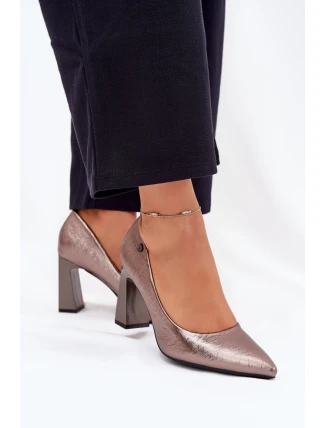 Lodičky na sloupku model 216311 Step in style