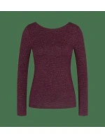 Halenka Beauty Layers Top LSL Lurex bordó Claret - TRIUMPH Halenka Beauty Layers Top LSL Lurex bordó Claret - TRIUMPH