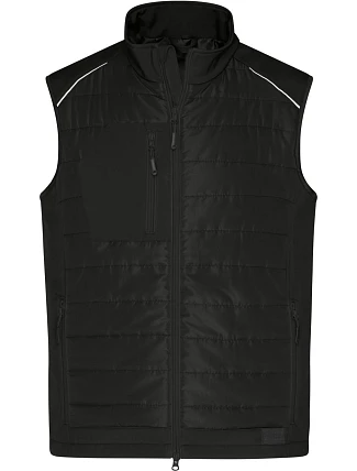 Daiber JN 1822 Pánská hybridní vesta 02.1822 black/black Daiber JN 1822 Pánská hybridní vesta 02.1822 black/black
