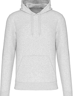 Kariban K 4027 Pánská eco-friendly mikina s kapucí 20.4027 ash heather