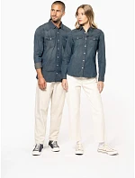 Kariban K 519 Denim košile s dlouhým rukávem 20.K519 blue jean Kariban K 519 Denim košile s dlouhým rukávem 20.K519 blue jean