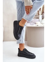 Zateplené Dámské Tenisky Big Star Černé