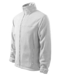 Jacket fleece pánský bílá
