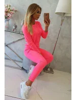 Tepláková souprava růžová neonová Tepláková souprava růžová neonová