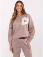 Mikina DHJ BL 20322.72 dark lilac