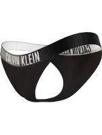 Dámské plavkové kalhotky KW0KW01984 BEH černé - Calvin Klein Dámské plavkové kalhotky KW0KW01984 BEH černé - Calvin Klein