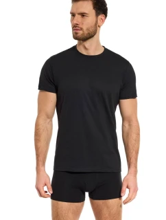 Pánské tričko 002 black - NOVITI