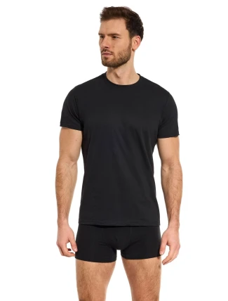 Pánské tričko 002 black - NOVITI