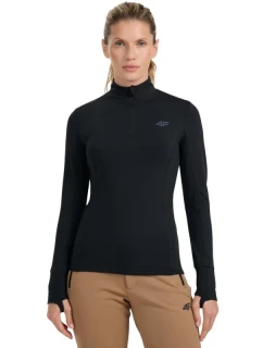 Dámská termální mikina 4F F098 tmavě černá 4FWAW25UBRUF098 20S