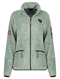 Geographical Norway Dámský fleece Tisaline Almond Green Db Lady 047-1 Almond green (WZ7987F/GN-ALMOND GREEN)