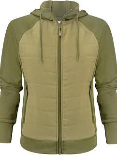 James Harvest Keyport Jacket Women Dámská hybridní bunda "Two-Tone" 62.2044 moss green