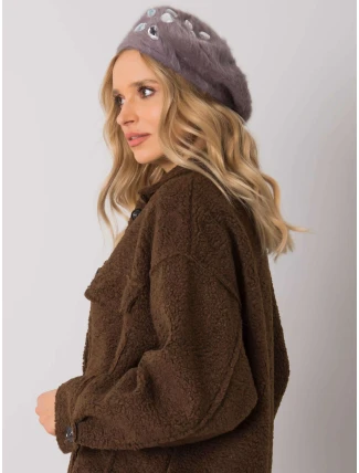 Dámská čepice BF38834 1 tmavě fialová