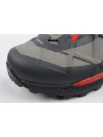 Aku pánská turistická kotníková obuv Rocket Gore-tex šedá červená