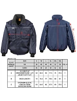 Result R 071X Pracovní bunda s odepínacími rukávy 30.071X all navy Result R 071X Pracovní bunda s odepínacími rukávy 30.071X all navy