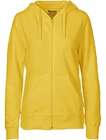 Neutral O 83301 Dámská mikina s kapucí z bio bavlny 77.8331 yellow Neutral O 83301 Dámská mikina s kapucí z bio bavlny 77.8331 yellow