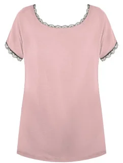 Dámský pyžamový vršek MARGOT PG 71 růžový - Nipplex