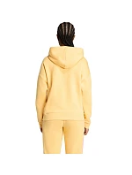 Dámská mikina adidas Essentials Small Logo Feel Cozy Hoodie yellow KC5281