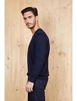 NEOBLU Sullivan Men Pánský svetr s výstřihem do V 24.3987 deep black NEOBLU Sullivan Men Pánský svetr s výstřihem do V 24.3987 deep black