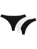 Wol-Bar Soft Simple 3-pack barva: černá-černá-bílá Wol-Bar Soft Simple 3-pack barva: černá-černá-bílá