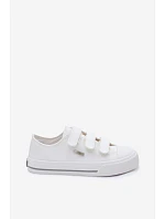 Dětské tenisky na suchý zip Big Star TT374169 Bílé