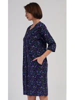 Dámské domácí šaty s tříčtvrtečním rukávem Kolibřík Dámské domácí šaty s tříčtvrtečním rukávem Kolibřík