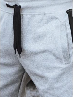 FashionStreet pánské světle šedé tepláky UX4125