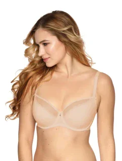 Dámská podprsenka 882 Amanda beige maxi - GAIA