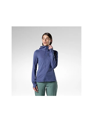 Dámská mikina ROSSIGNOL W Textured Hoodie Mid Layer, tmavě modrá Dámská mikina ROSSIGNOL W Textured Hoodie Mid Layer, tmavě modrá
