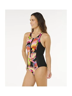Dámské plavky RIP CURL Mirage Zip Front One Piece, vícebarevné
