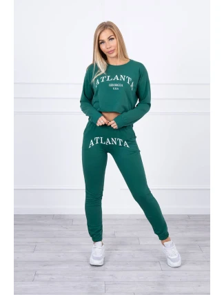 Atlanta tištěná sada zelená Atlanta tištěná sada zelená