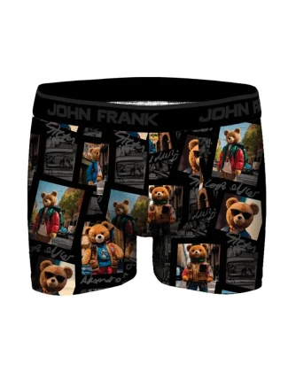 Pánské boxerky JOHN FRANK JFBDMOD120 Traveller Pánské boxerky JOHN FRANK JFBDMOD120 Traveller