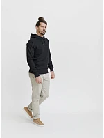 Pure Waste HDUB Unisex mikina s kapucí 74.HDUB grey melange