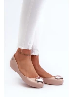 Dámské vonící baleríny srdcem ZAXY NN285010 Nude