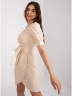 Šaty LK SK 508622.06P světle béžová Šaty LK SK 508622.06P světle béžová