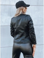 Dámská kožená bunda TRENDY FUSION černá FashionStreet TY3896