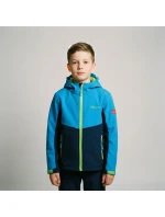 Trollkids Dětská softshellová bunda Kristiansand blue/ navy (320-117)