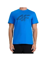 Pánské tričko 4F M3342 modré 4FWMM00TTSHM3342 33S pánské