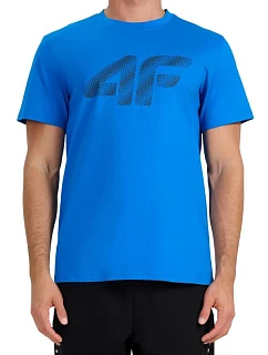 Pánské tričko 4F M3342 modré 4FWMM00TTSHM3342 33S pánské