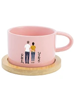 Personalizovaný keramický hrníček "MAKRONKA" s párem Personalizovaný keramický hrníček "MAKRONKA" s párem