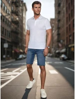 FashionStreet pánské krátké modré džíny SX2489