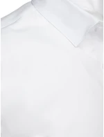 Pánská bílá košile s krátkým rukávem FashionStreet KX1045