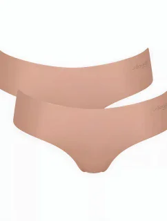 Dámské kalhotky ZERO Microfibre 2.0 Hipster 2P - CAMEO BROWN - sv.hnědé 00ME - SLOGGI